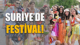 Suriye'de festival!